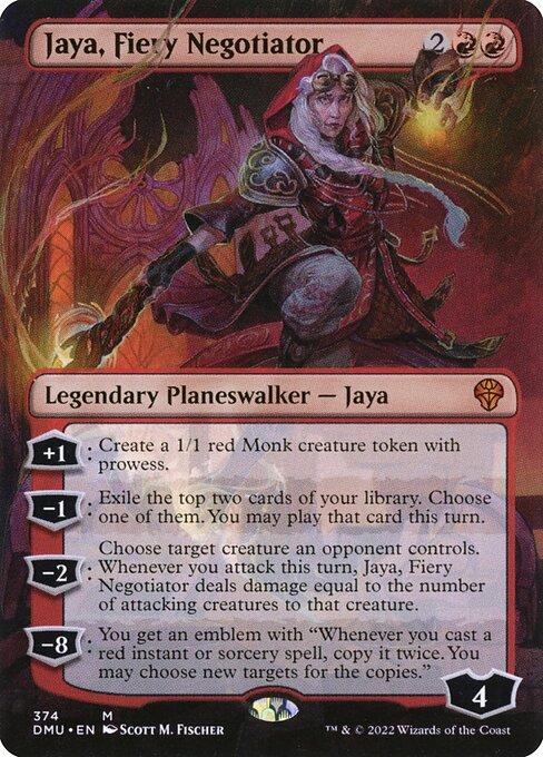 Jaya, Fiery Negotiator