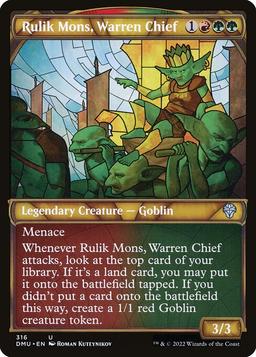 Rulik Mons, Warren Chief (V.1)