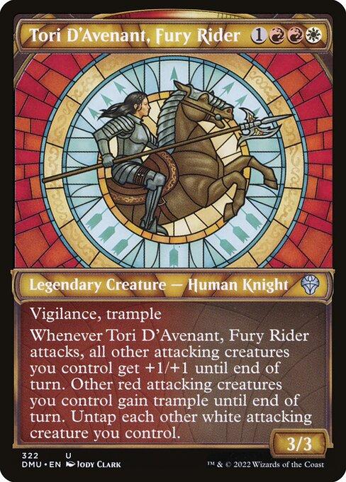 Tori D'Avenant, Fury Rider (V.1)