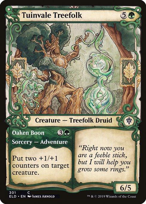 Tuinvale Treefolk // Oaken Boon