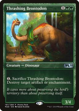 Thrashing Brontodon