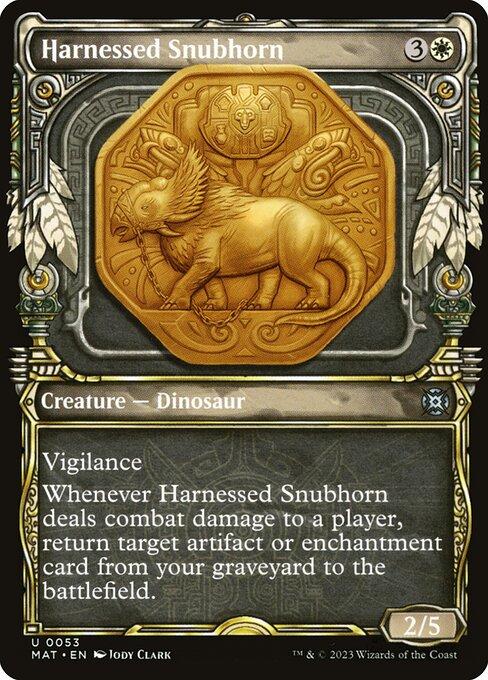 Harnessed Snubhorn (V.1)