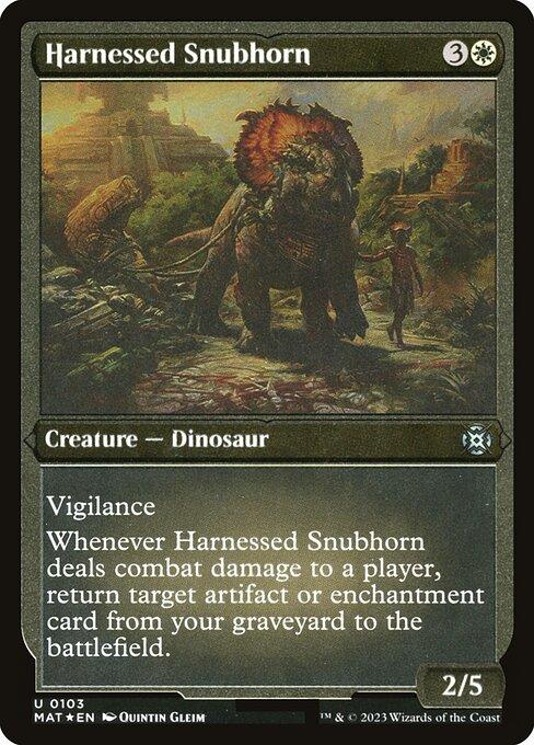 Harnessed Snubhorn (V.2)