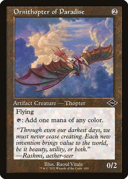 Ornithopter of Paradise (V.1)