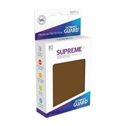 80 Ultimate Guard Supreme UX Sleeves (Brown)