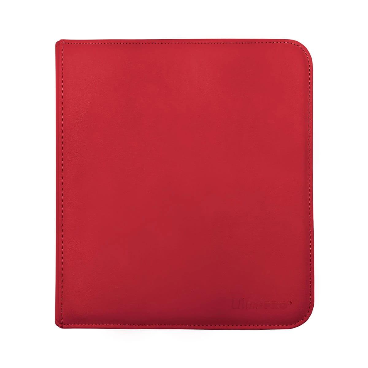 Ultra Pro Vivid Zippered 12-Pocket PRO-Binder (Red)