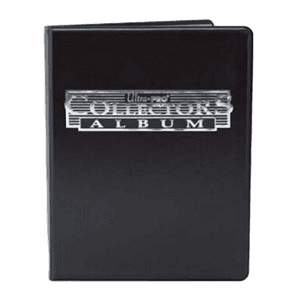 Ultra Pro Collectors Portfolio - 4-Pocket Black (2016 Version)