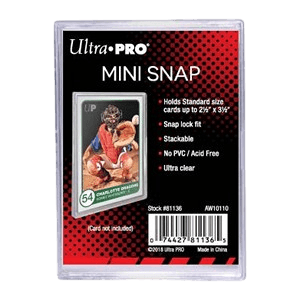 Ultra Pro Mini Snap Card Holder