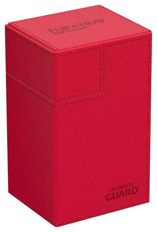 Ultimate Guard Flip'n'Tray Monocolor Deck Case 80+ (Red)