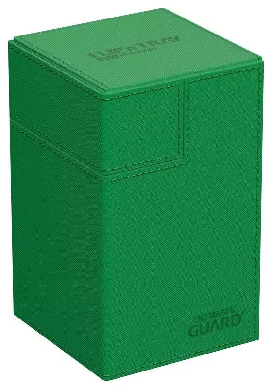 Ultimate Guard Flip'n'Tray Monocolor Deck Case 100+ (Green)