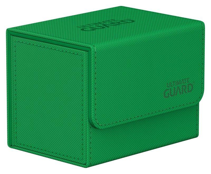 Ultimate Guard SideWinder Monocolor Deck Case 80+ (Green)