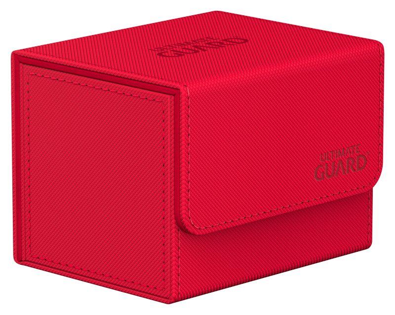 Ultimate Guard SideWinder Monocolor Deck Case 100+ (Red)