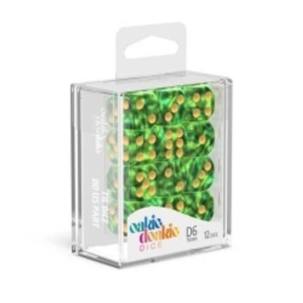 Oakie Doakie Dice D6 Gemidice-Jungle 12