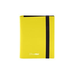 Ultra Pro Eclipse 2-Pocket Binder (Lemon Yellow)