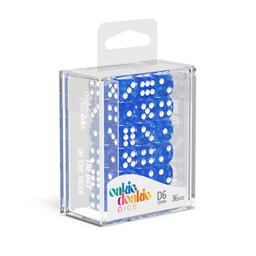 Oakie Doakie Dice D6 Speckled-Blue 36