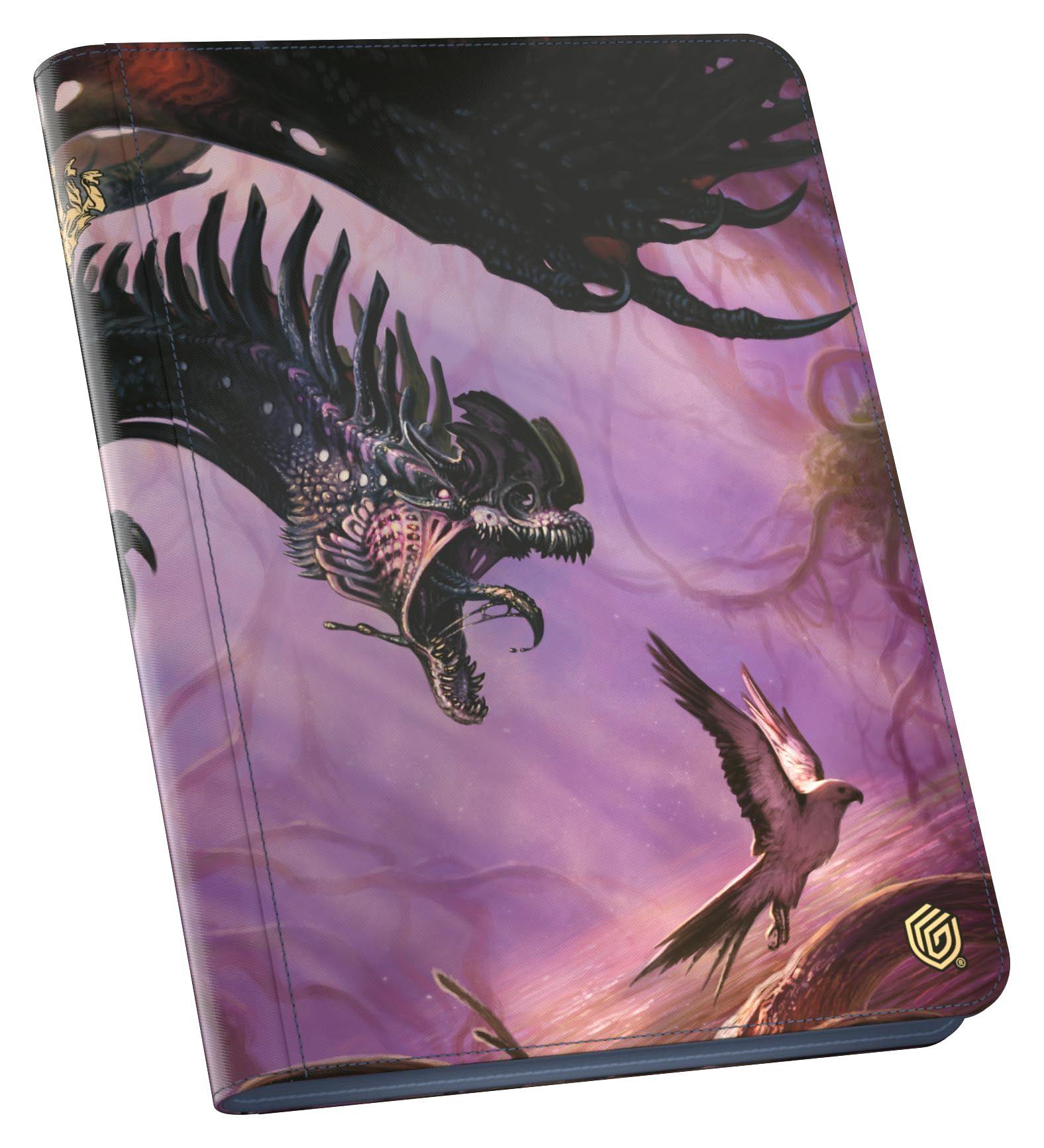 Tarkir: Dragonstorm: "Feral Deathgorger" Zipfolio 360 Xenoskin 9-Pocket Binder