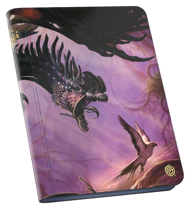 Tarkir: Dragonstorm: "Feral Deathgorger" Zipfolio 360 Xenoskin 9-Pocket Binder
