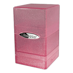 Ultra Pro Glitter Satin Tower (Pink)