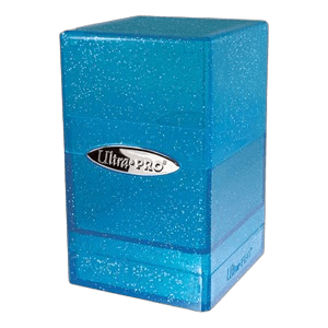 Ultra Pro Glitter Satin Tower (Blue)