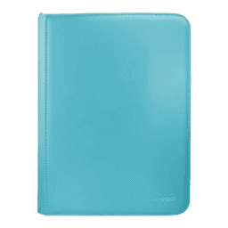 Ultra-Pro Vivid Zippered 9-Pocket PRO-Binder (Light Blue)