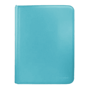 Ultra-Pro Vivid Zippered 9-Pocket PRO-Binder (Light Blue)