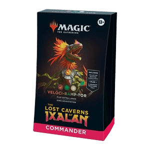 Commander: The Lost Caverns of Ixalan: "Veloci-Ramp-Tor" Commander Deck