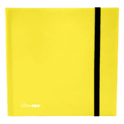 Ultra-Pro Eclipse 12-Pocket PRO-Binder (Lemon Yellow)