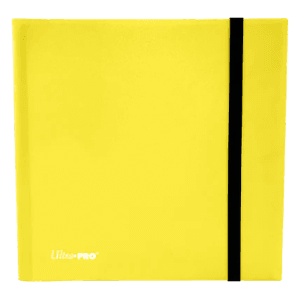 Ultra-Pro Eclipse 12-Pocket PRO-Binder (Lemon Yellow)