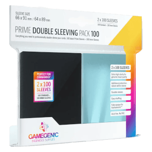 Gamegenic Prime Double Sleeving Pack 100