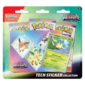 Prismatic Evolutions: Leafeon Tech Sticker Collection