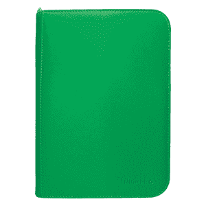 Ultra-Pro Vivid 4-Pocket Zippered PRO-Binder (Green)