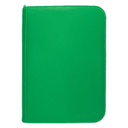 Ultra-Pro Vivid 4-Pocket Zippered PRO-Binder (Green)