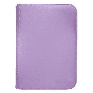 Ultra-Pro Vivid 4-Pocket Zippered PRO-Binder (Purple)