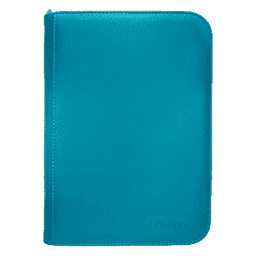 Ultra-Pro Vivid 4-Pocket Zippered PRO-Binder (Teal)