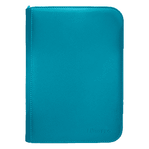 Ultra-Pro Vivid 4-Pocket Zippered PRO-Binder (Teal)