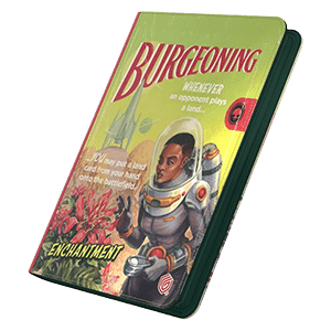 Edge of Eternities: "Burgeoning" Zipfolio 360 Xenoskin 9-Pocket Binder