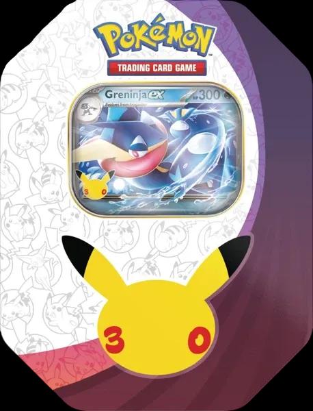 30th Celebration Greninja ex Tin