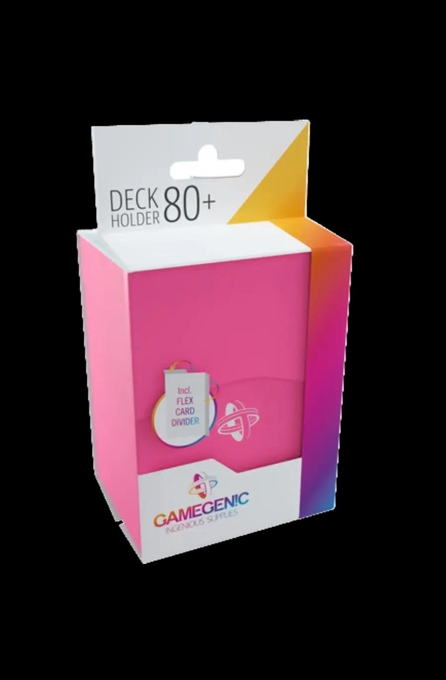 Gamegenic Deck Holder 80+ Deck Box (Pink)