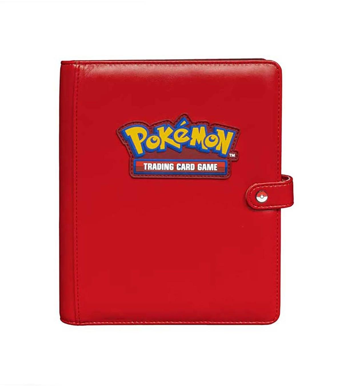 Ultra Pro Premium Red Snap 4-Pocket Binder