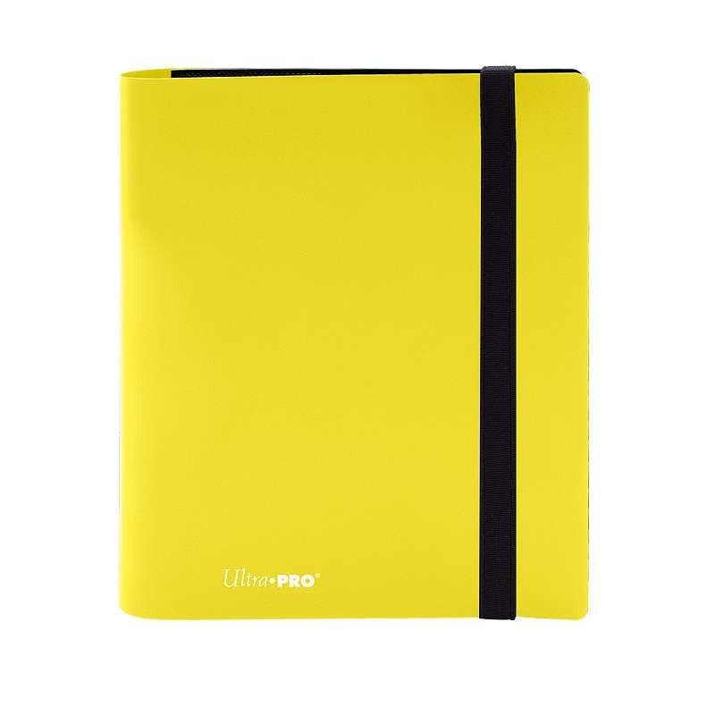 Ultra Pro Eclipse 4-Pocket Binder (Lemon Yellow)