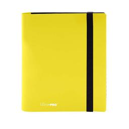 Ultra Pro Eclipse 4-Pocket Binder (Lemon Yellow)
