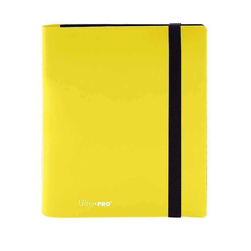 Ultra Pro Eclipse 4-Pocket Binder (Lemon Yellow)