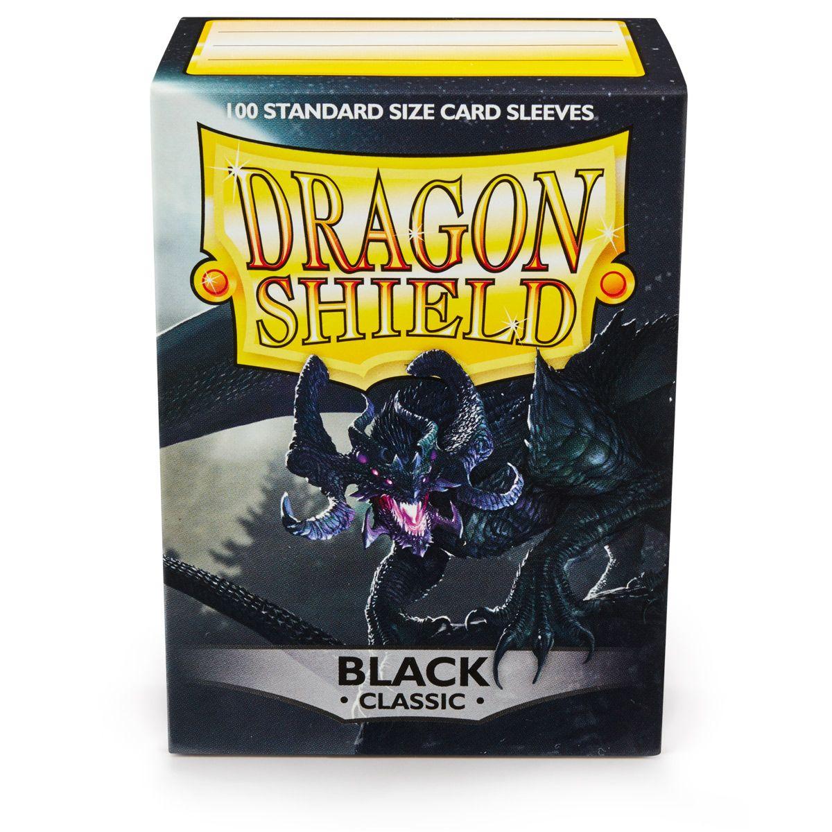 100 Dragon Shield Sleeves (Classic Black)