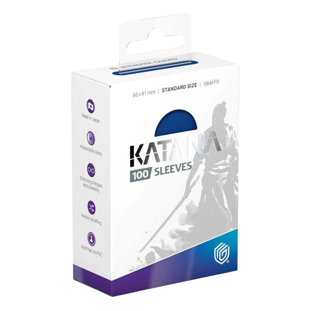 100 Ultimate Guard Katana Sleeves (Blue Bird)