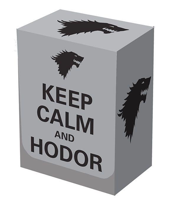 Keep Calm and Hodor Deck Box