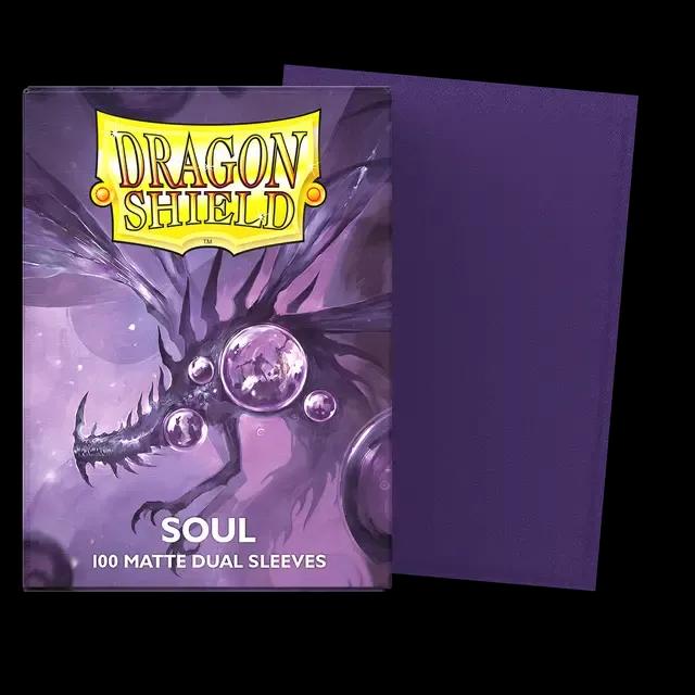 100 Dragon Shield Sleeves - Matte Dual Soul