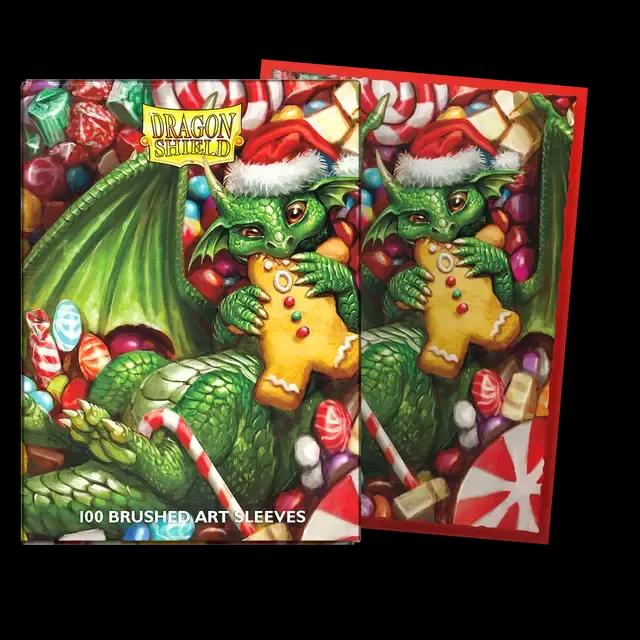 100 Dragon Shield Sleeves - Brushed Christmas 2024