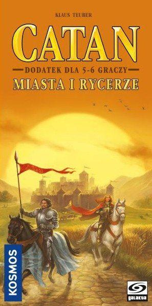 Catan: Miasta i rycerze - Dodatek dla 5-6 graczy (eko)