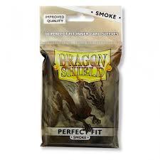 100 Dragon Shield Perfect Fit Sleeves - Smoke