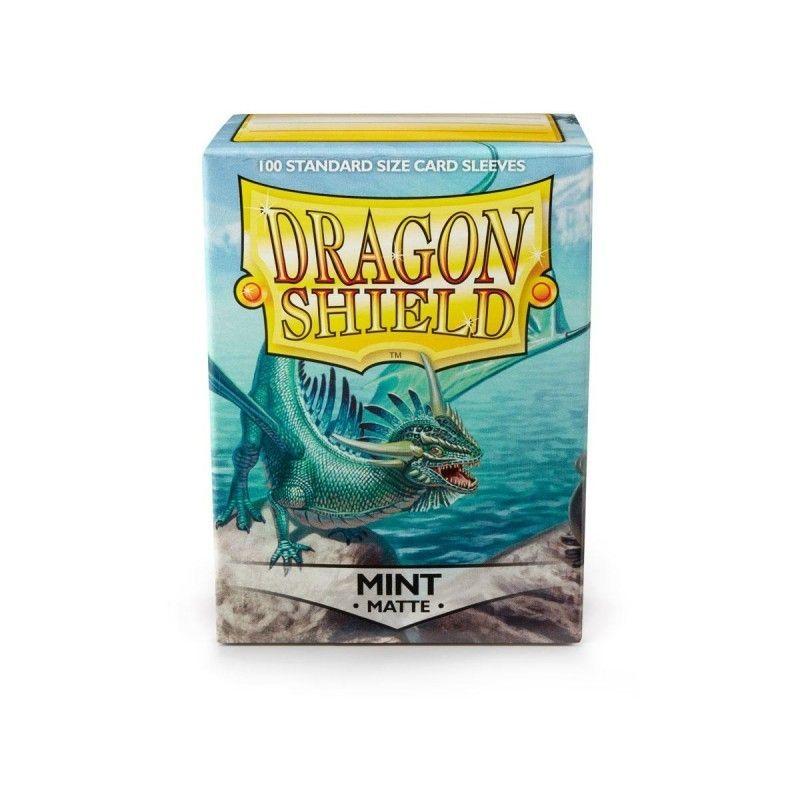 100 Dragon Shield Sleeves - Matte (Mint)